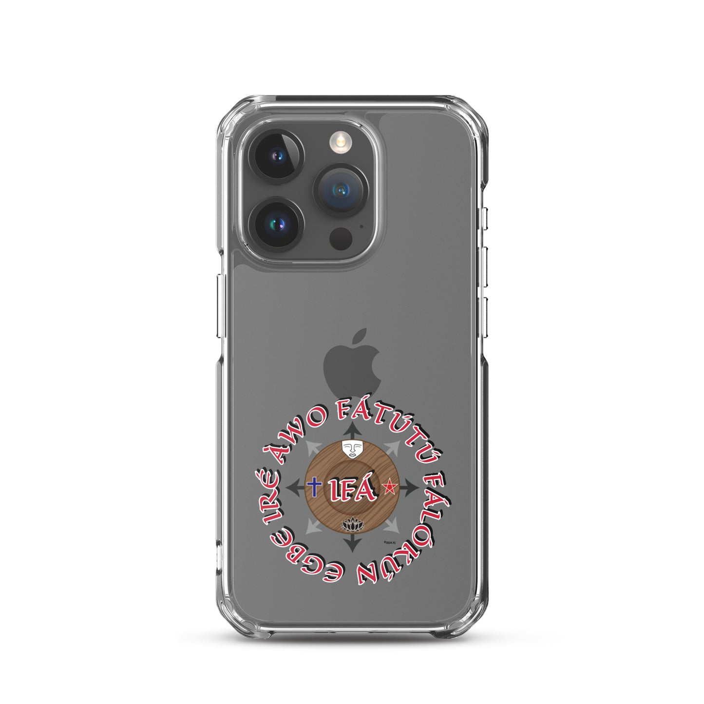 Personalized Egbe Ire Awo Signature Logo Clear Case for iPhone®