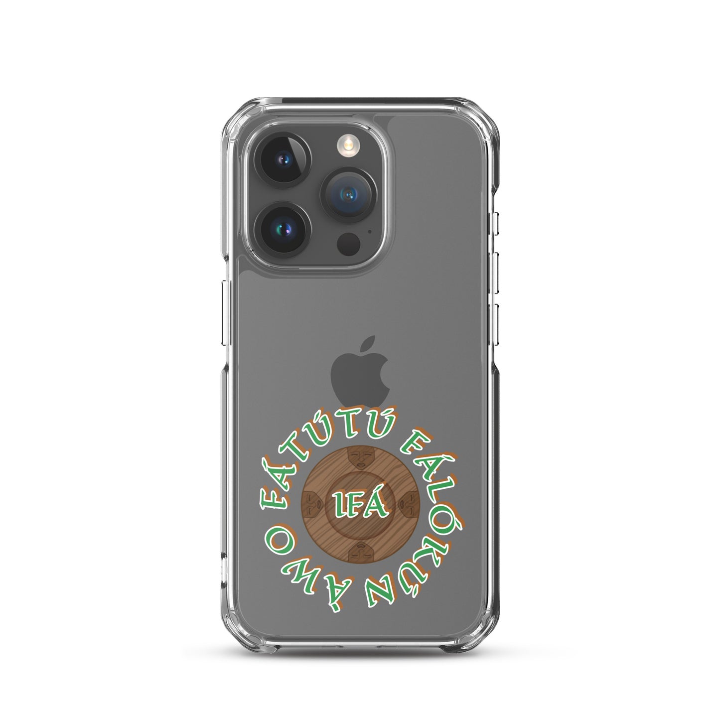 Personalized Egbe Logo 3 Clear Case for iPhone®