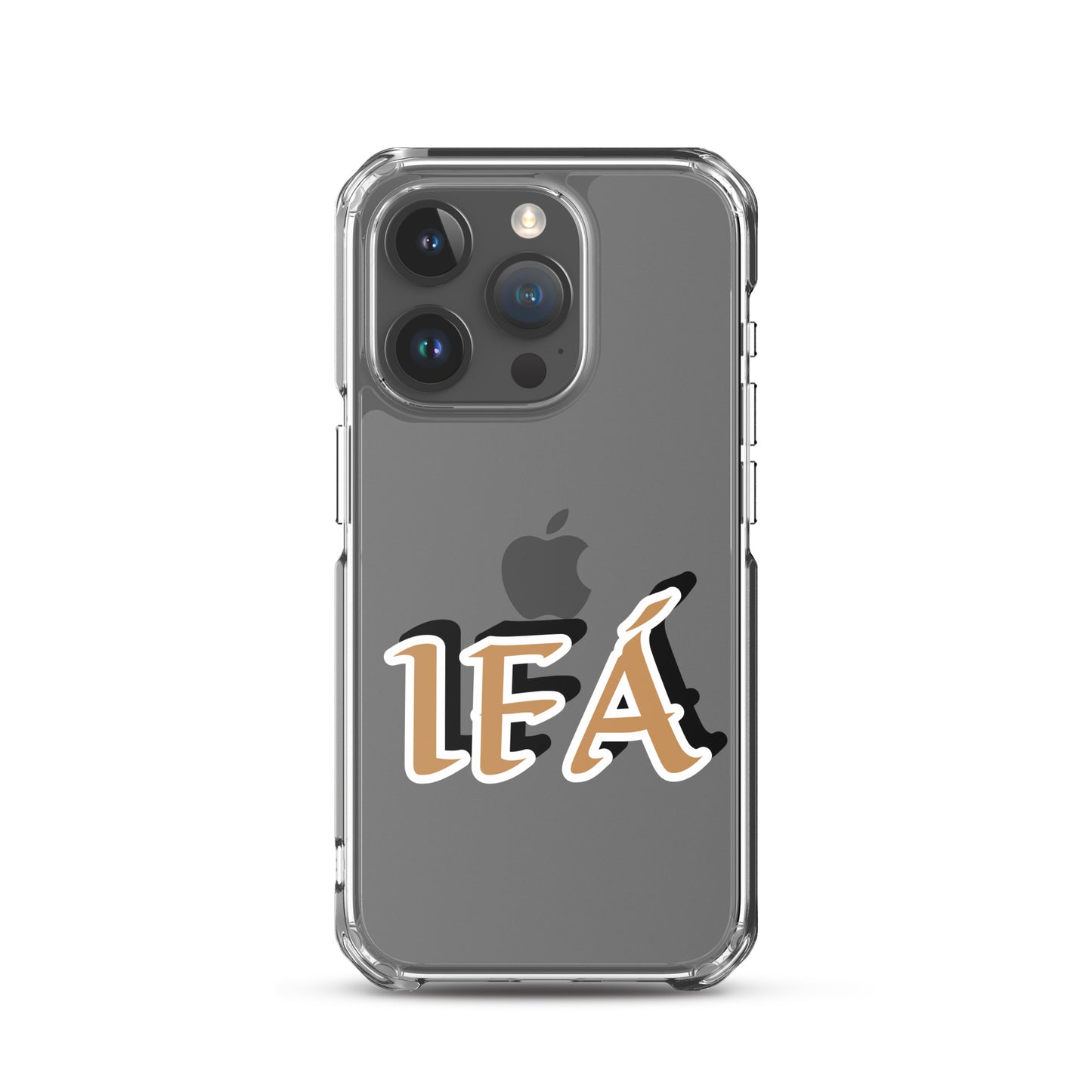 Ifa Gold/Black Clear Case for iPhone®