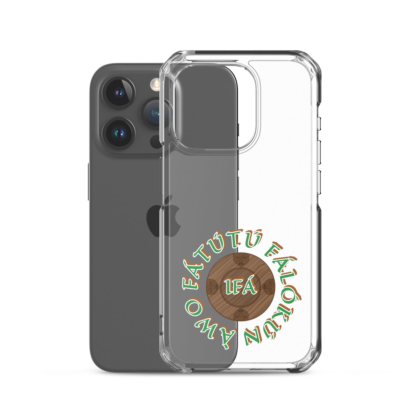 Personalized Egbe Logo 3 Clear Case for iPhone®