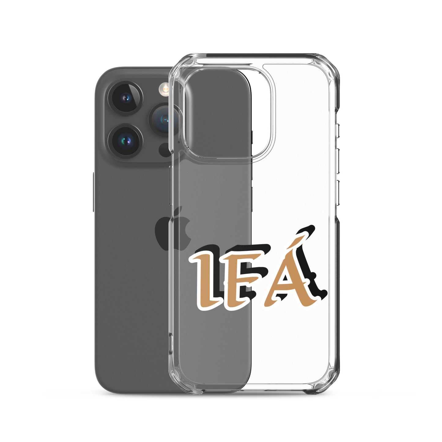 Ifa Gold/Black Clear Case for iPhone®