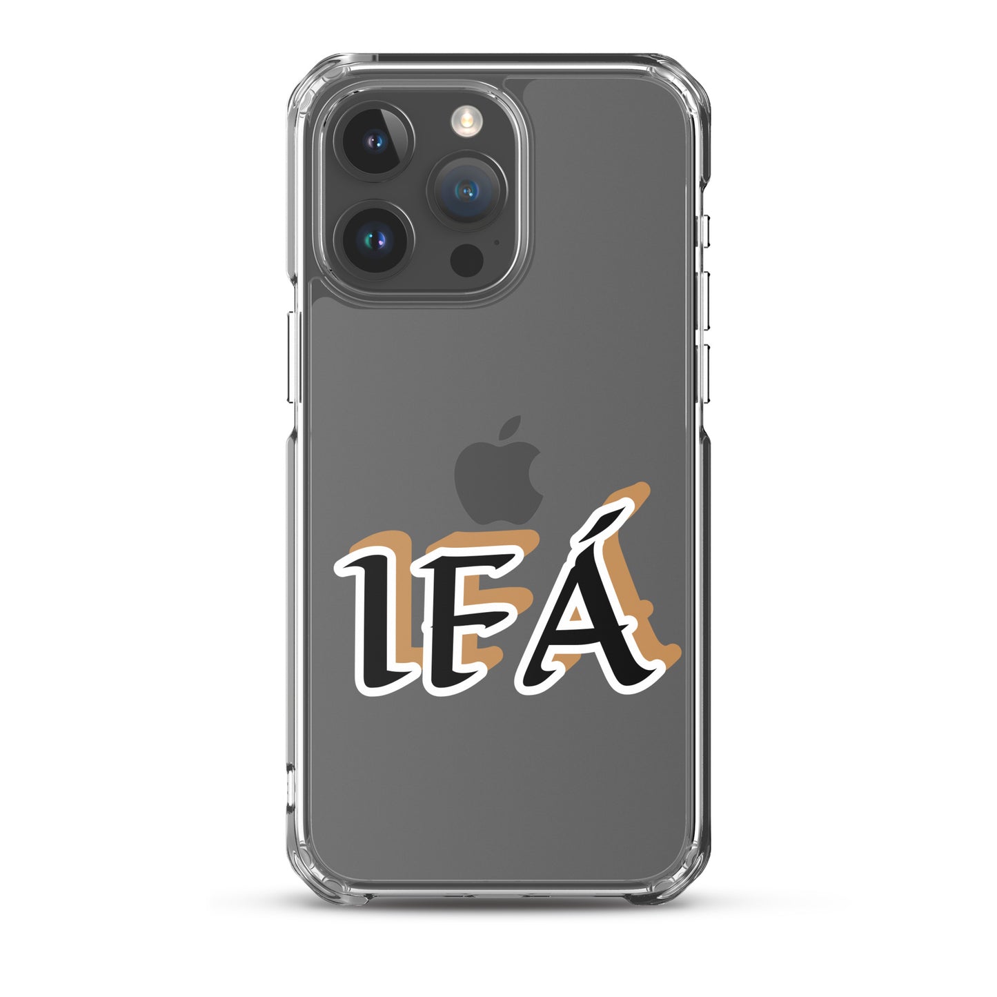 Ifa Black/Gold Clear Case for iPhone®
