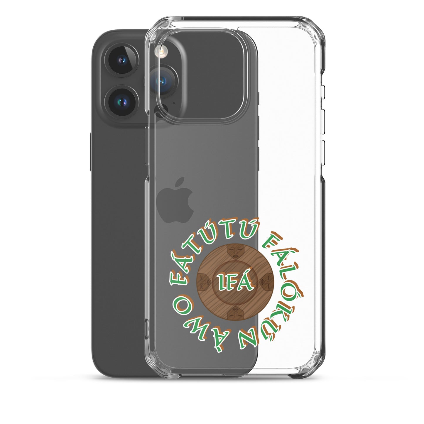 Personalized Egbe Logo 3 Clear Case for iPhone®