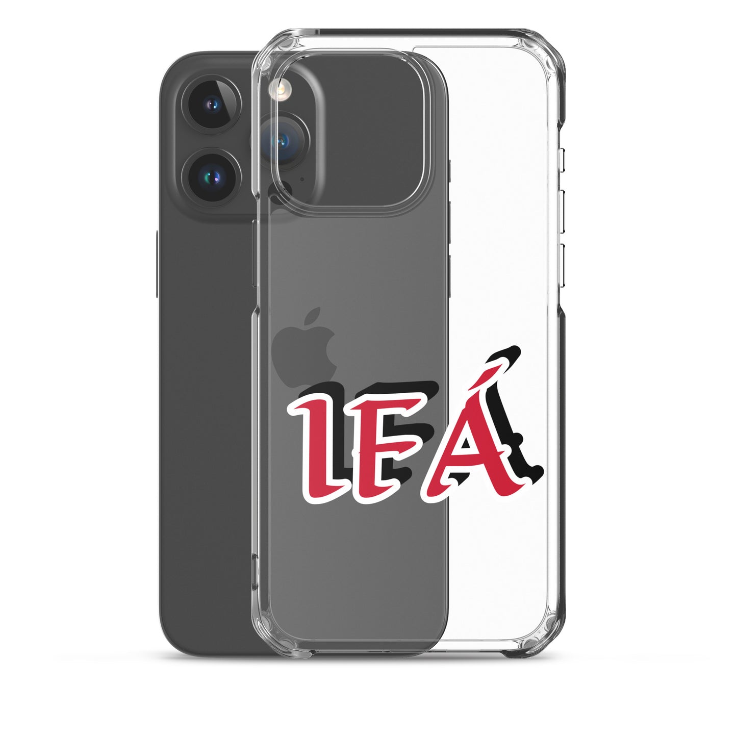 Ifa Red/Black Clear Case for iPhone®