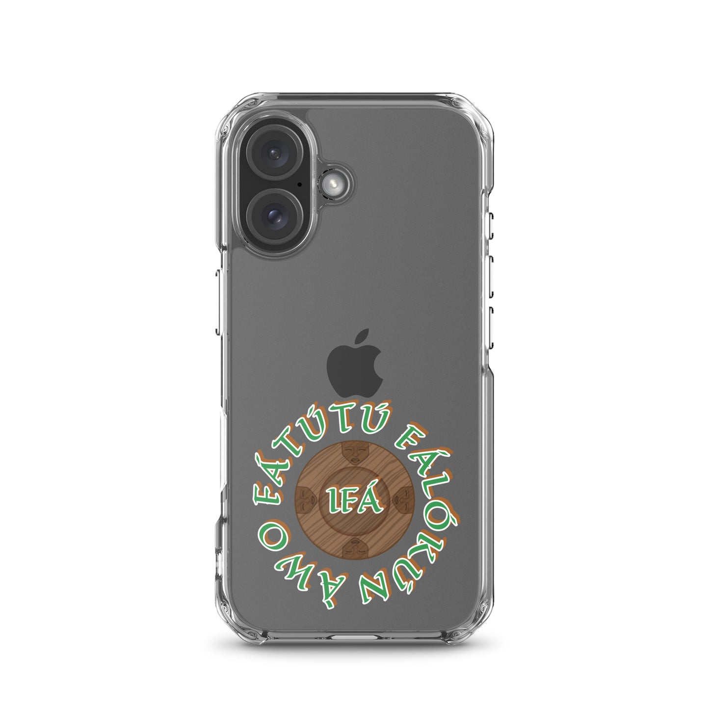 Personalized Egbe Logo 3 Clear Case for iPhone®