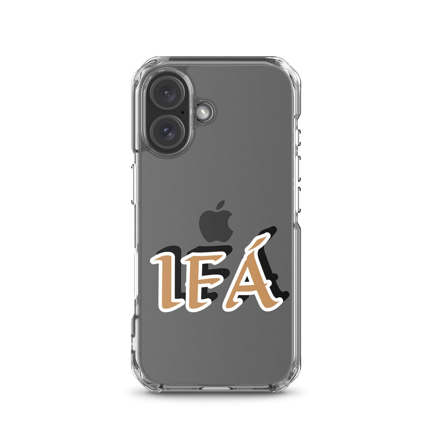 Ifa Gold/Black Clear Case for iPhone®