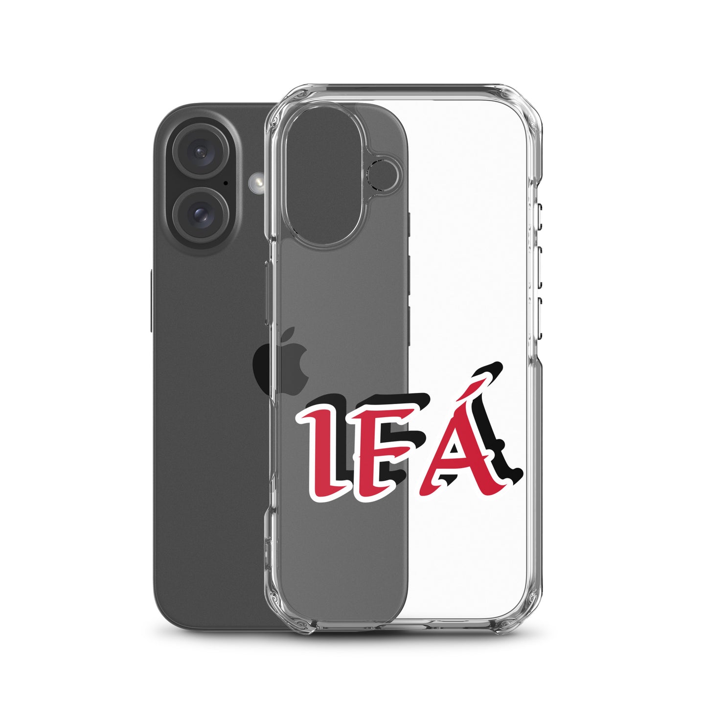 Ifa Red/Black Clear Case for iPhone®