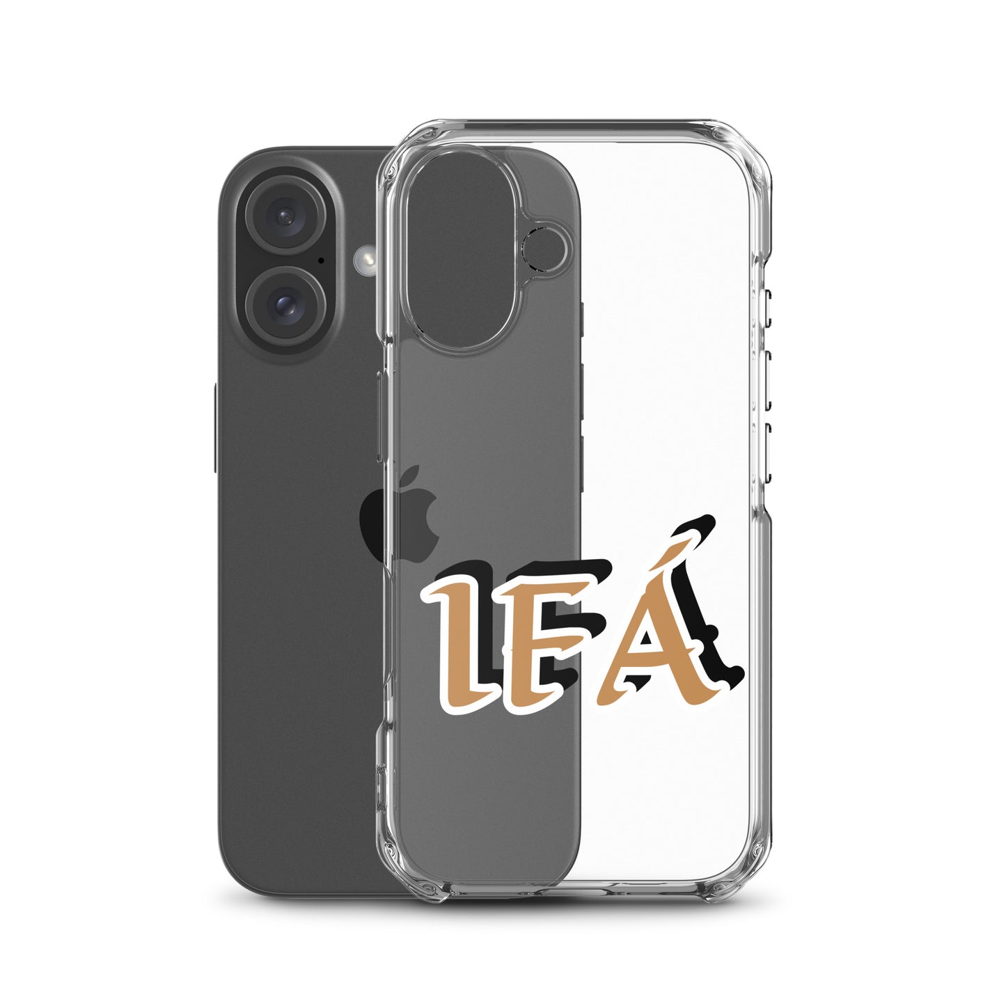 Ifa Gold/Black Clear Case for iPhone®
