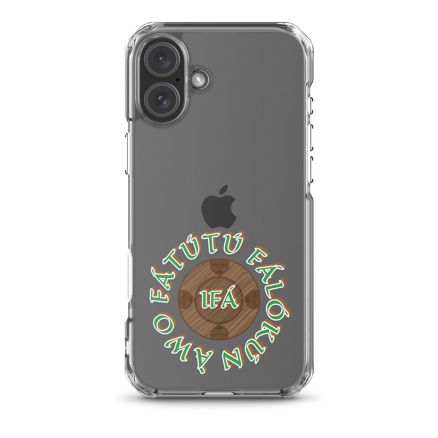 Personalized Egbe Logo 3 Clear Case for iPhone®