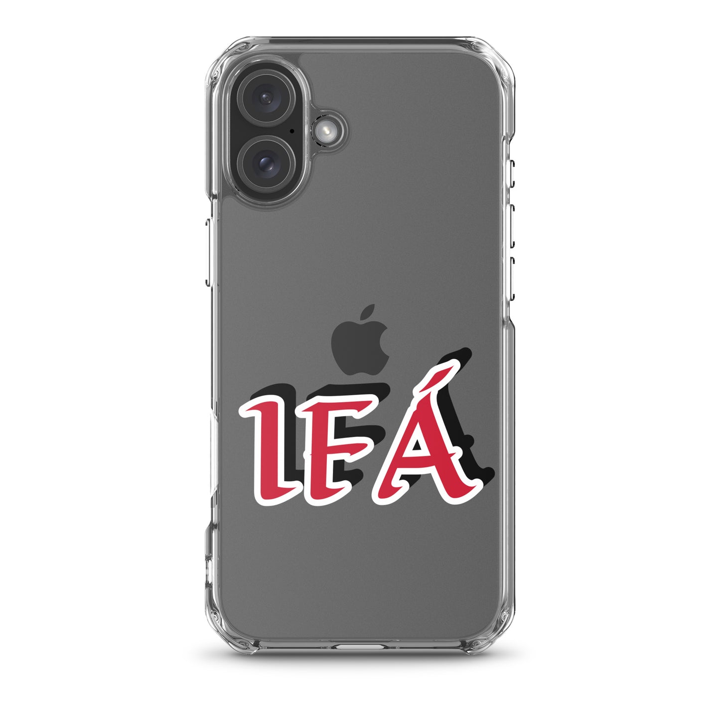 Ifa Red/Black Clear Case for iPhone®