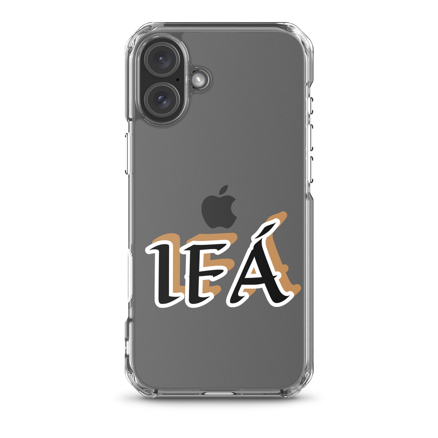 Ifa Black/Gold Clear Case for iPhone®