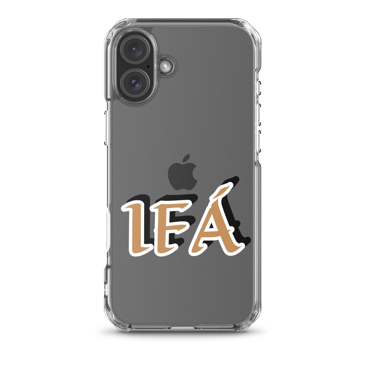 Ifa Gold/Black Clear Case for iPhone®