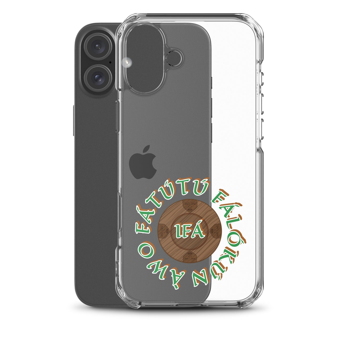 Personalized Egbe Logo 3 Clear Case for iPhone®