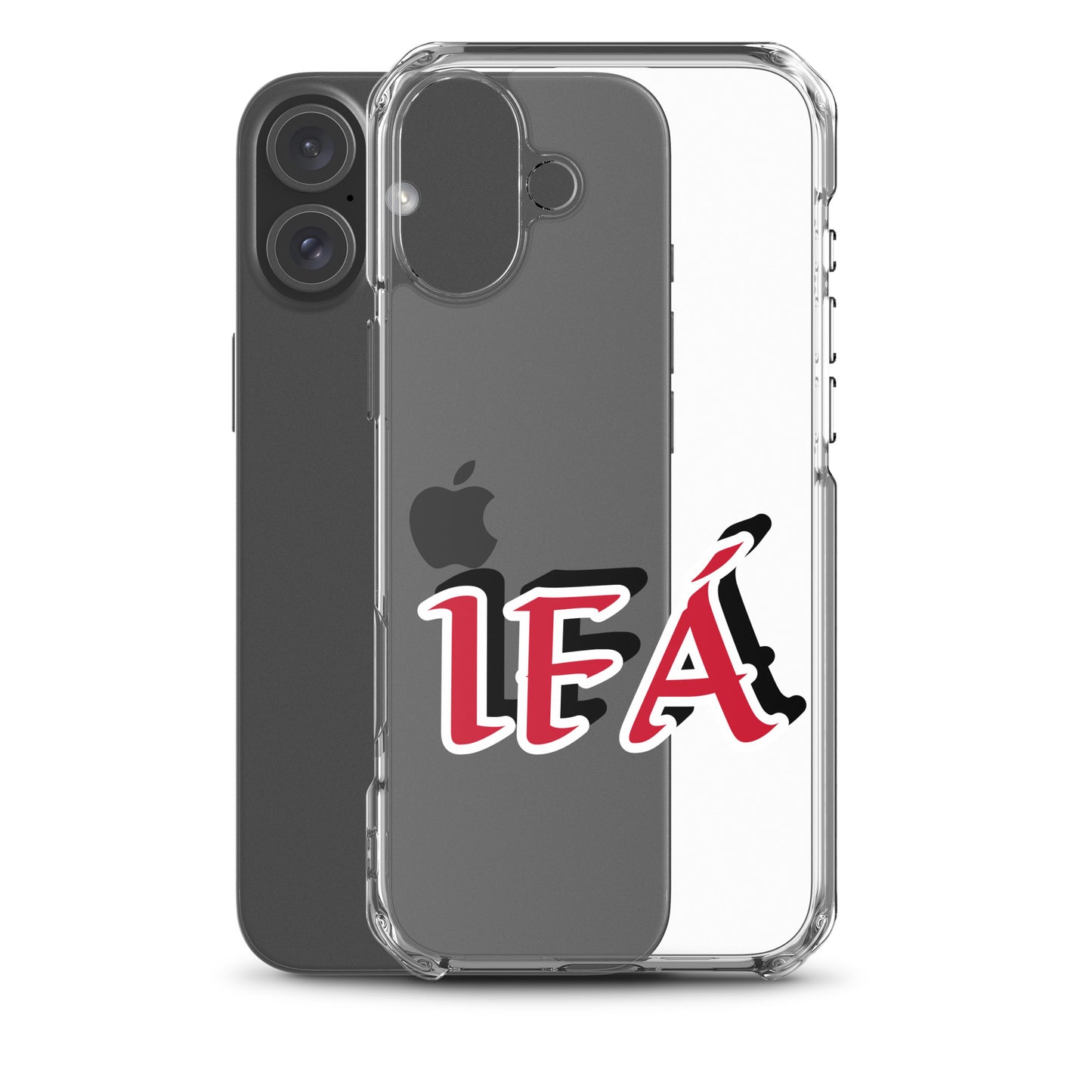 Ifa Red/Black Clear Case for iPhone®