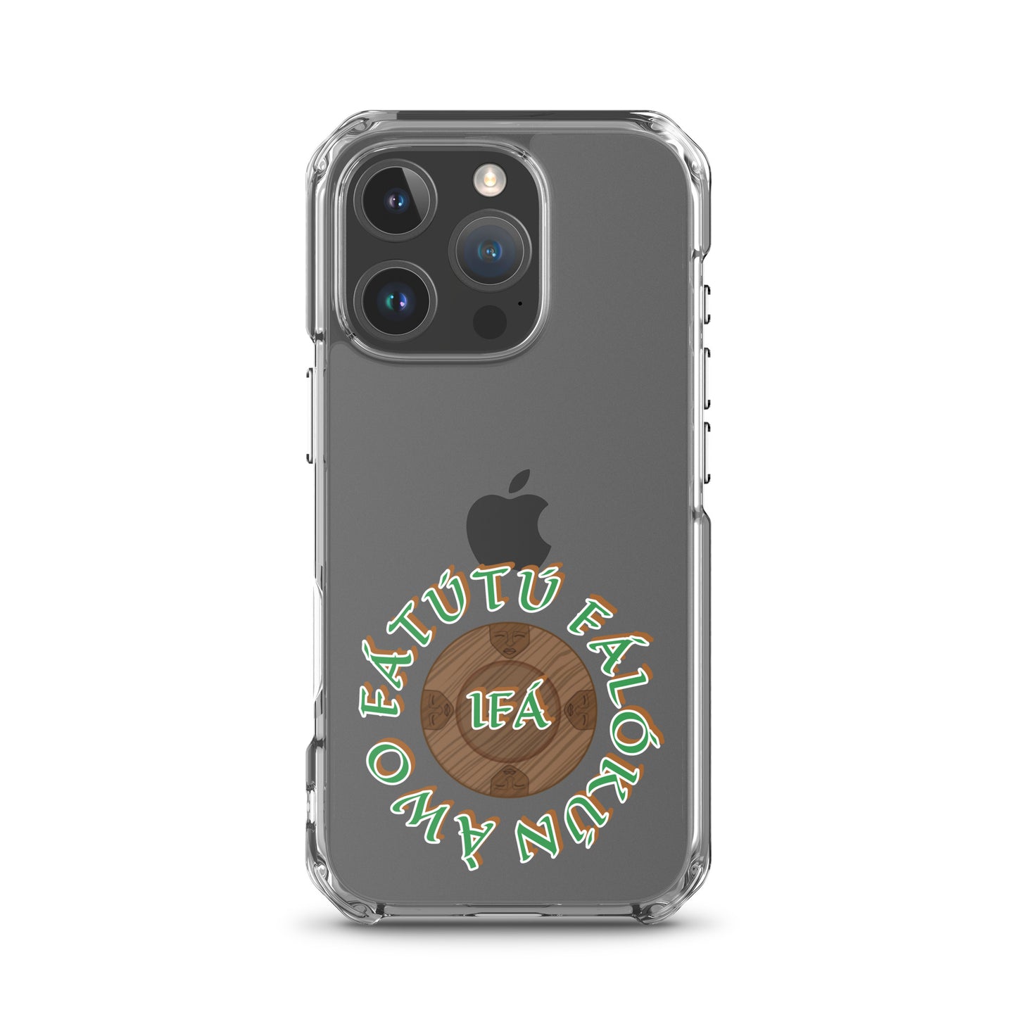 Personalized Egbe Logo 3 Clear Case for iPhone®