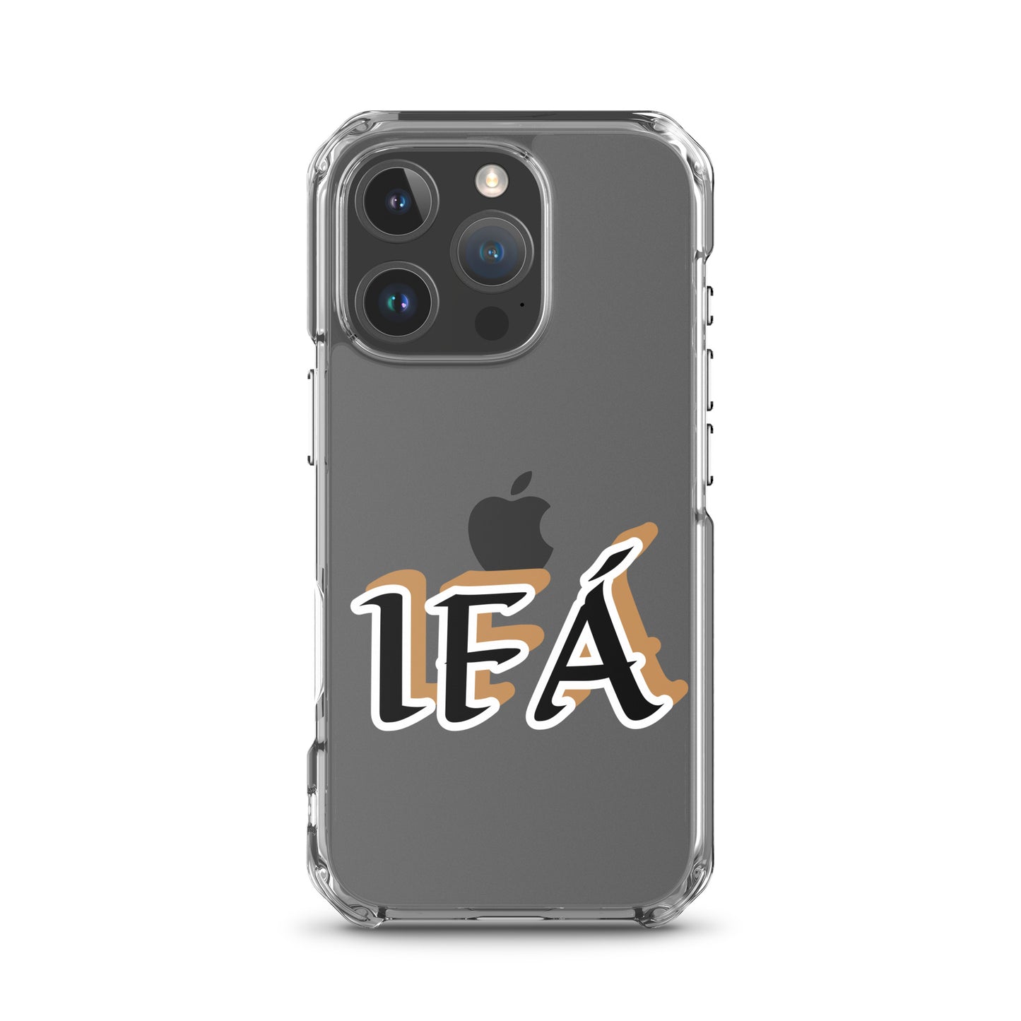 Ifa Black/Gold Clear Case for iPhone®