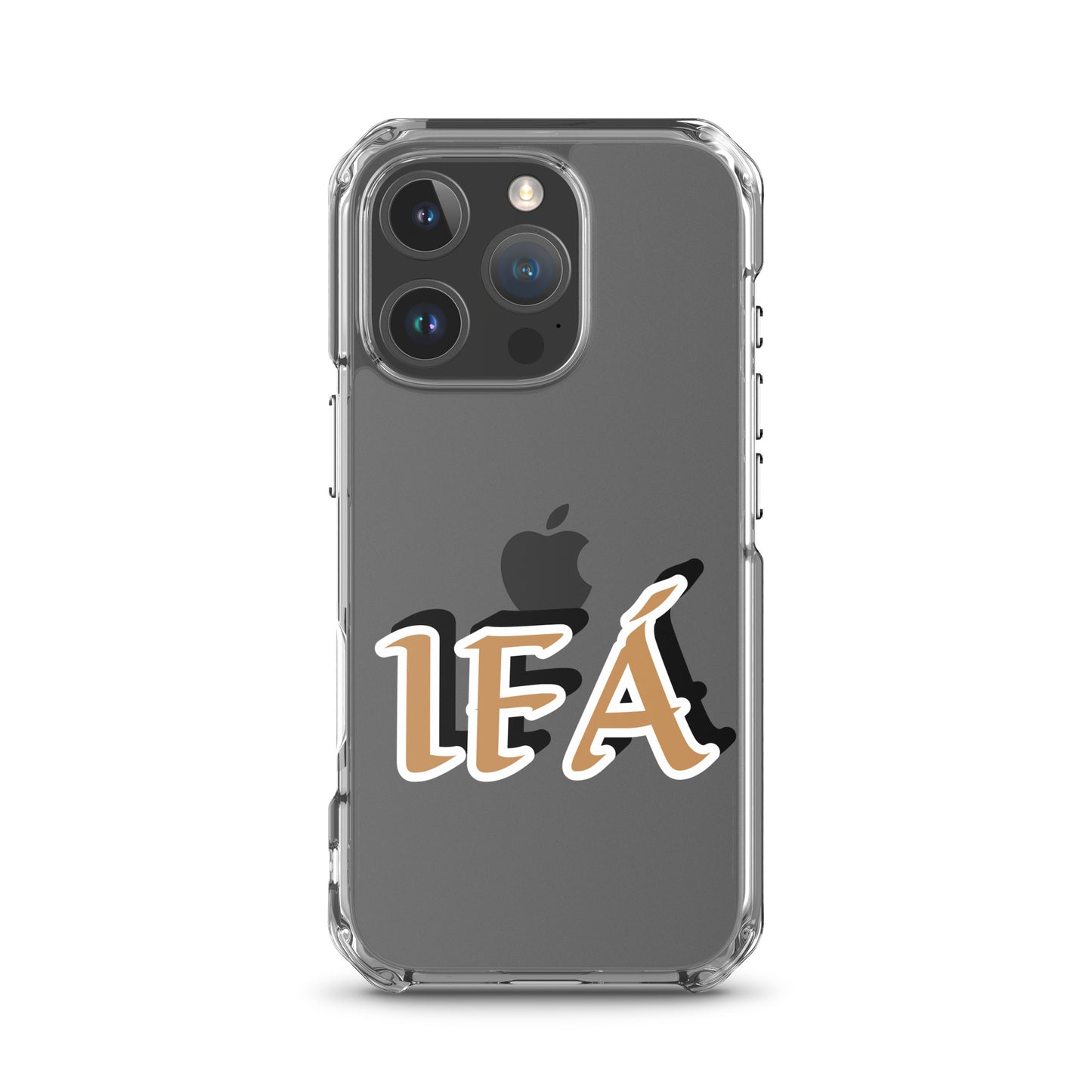 Ifa Gold/Black Clear Case for iPhone®