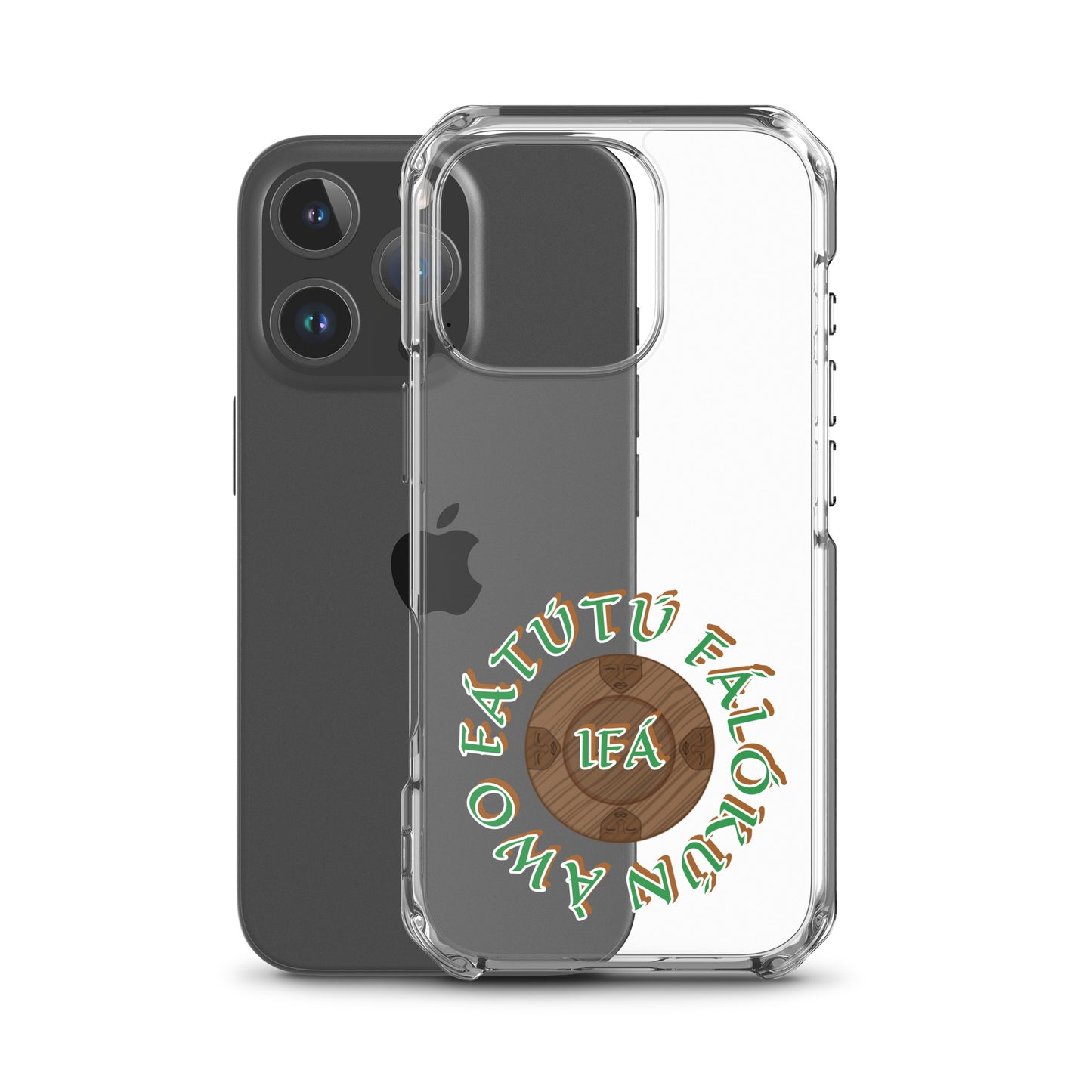 Personalized Egbe Logo 3 Clear Case for iPhone®