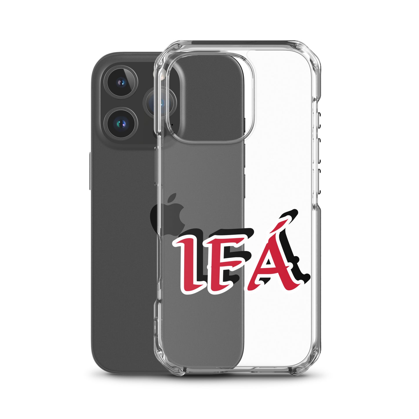 Ifa Red/Black Clear Case for iPhone®