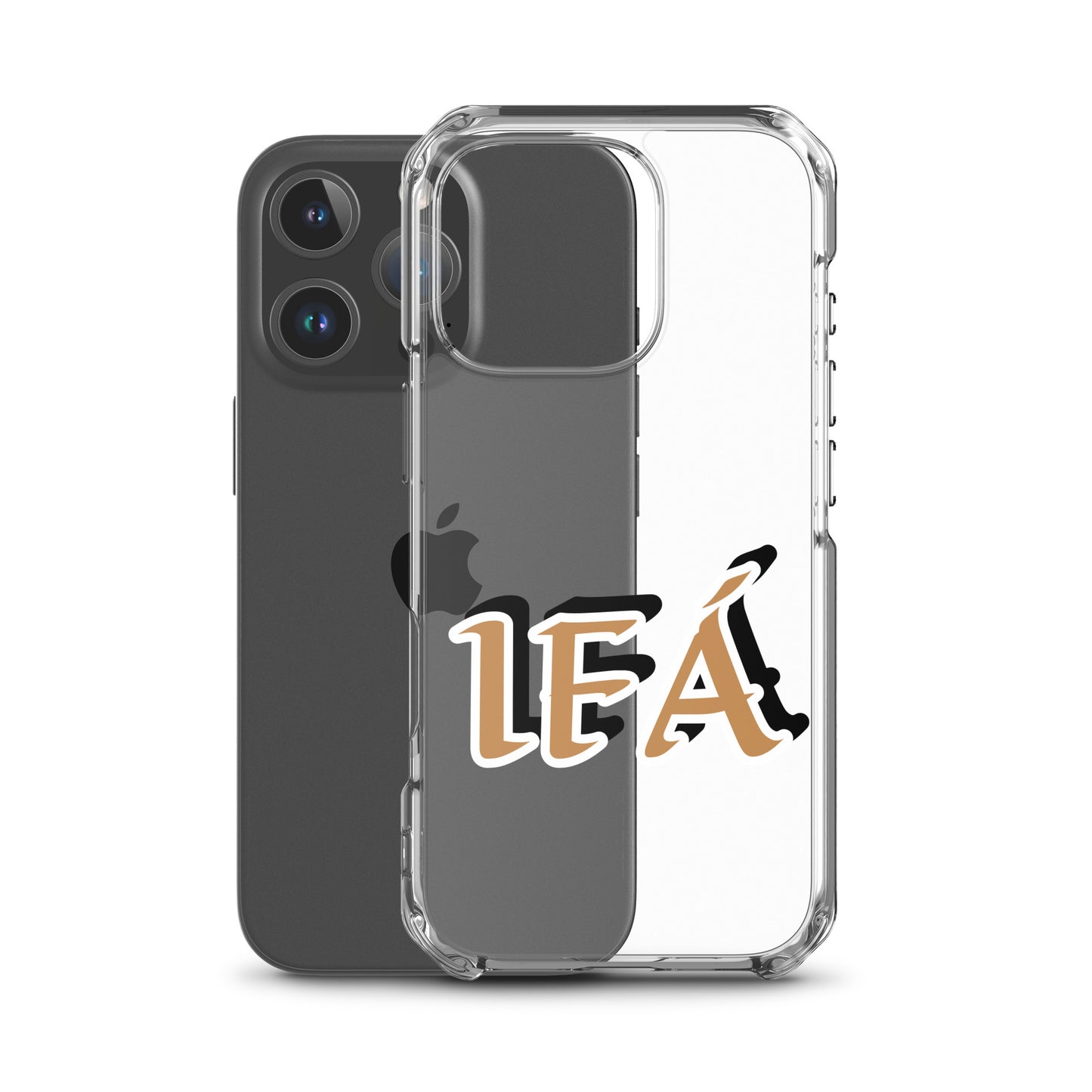 Ifa Gold/Black Clear Case for iPhone®