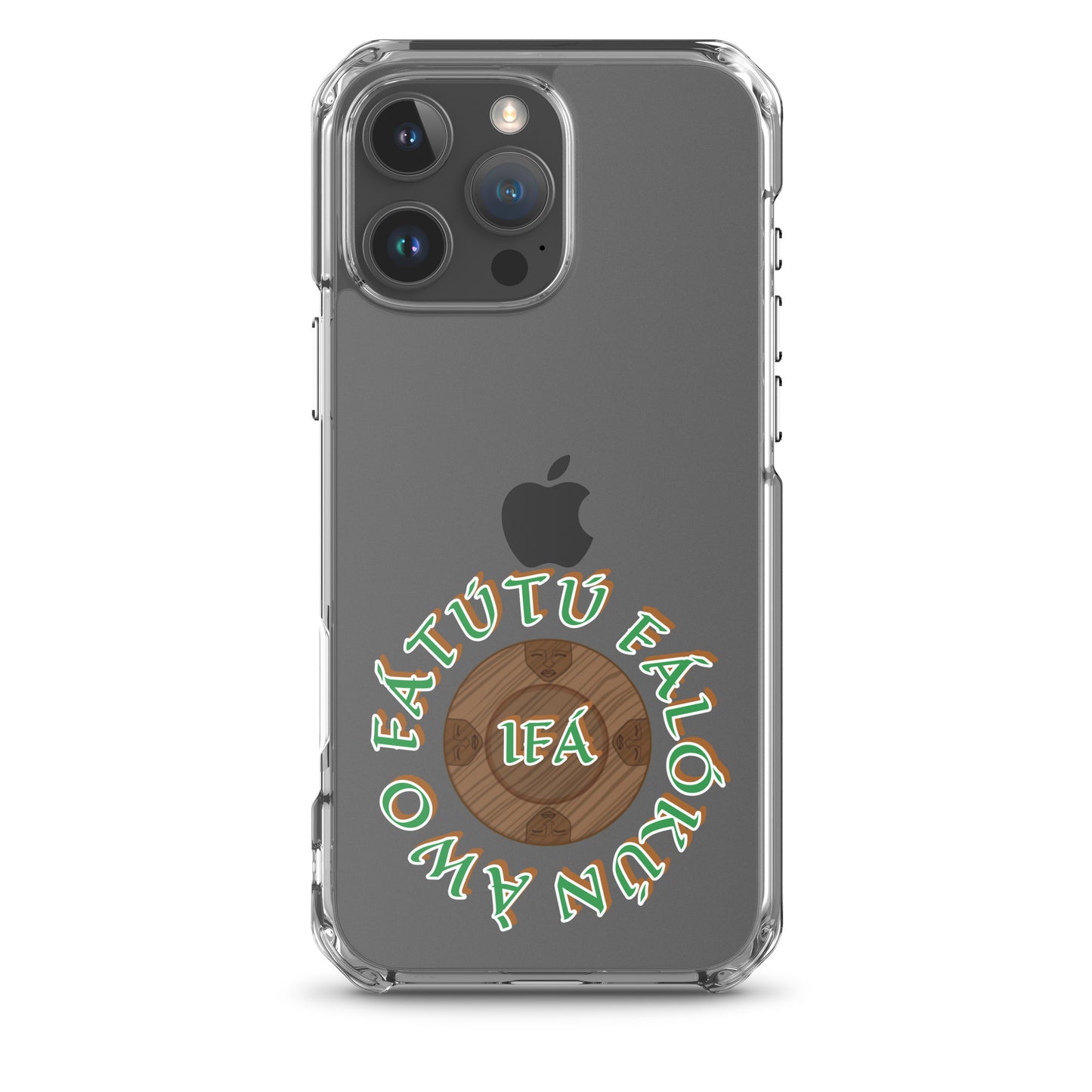 Personalized Egbe Logo 3 Clear Case for iPhone®