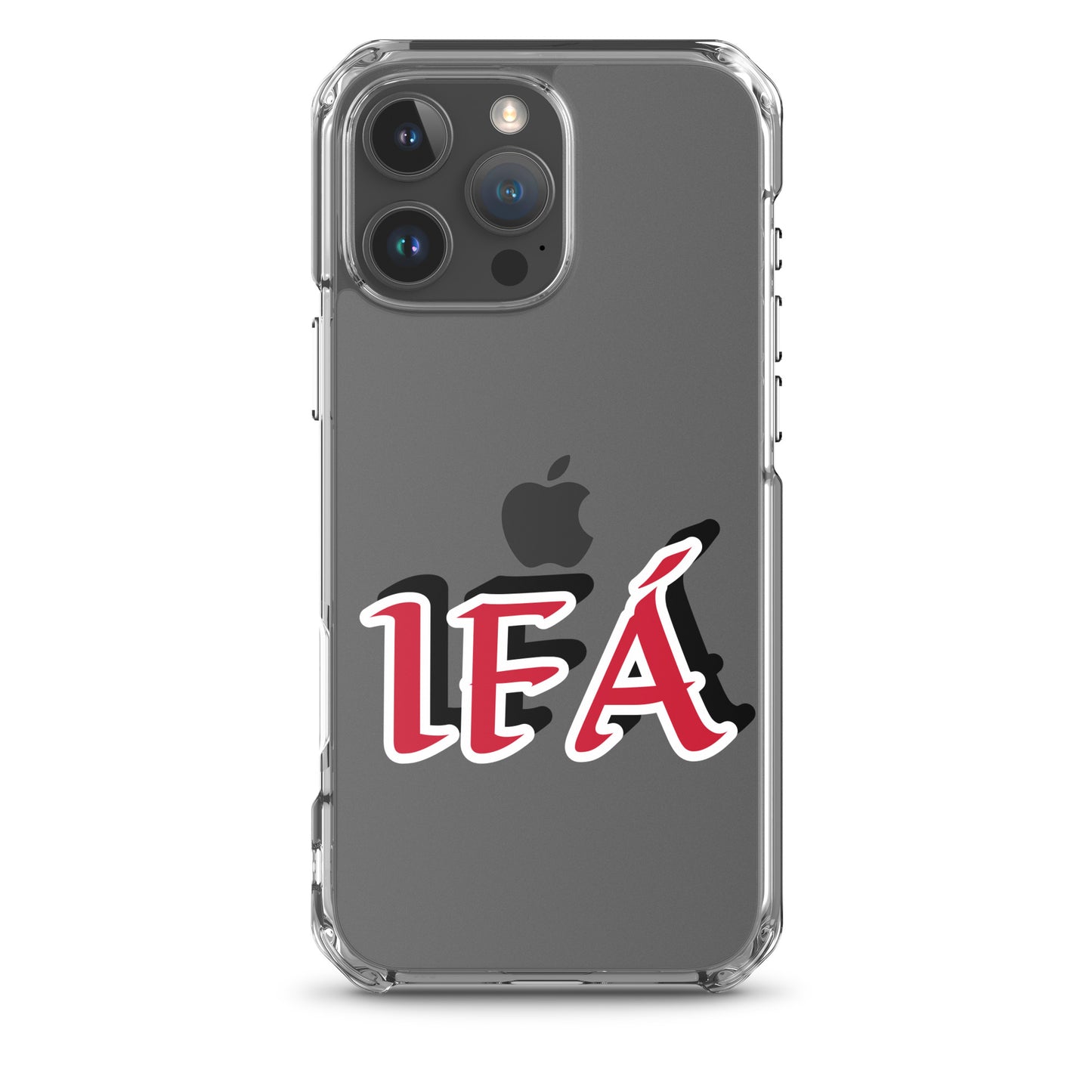 Ifa Red/Black Clear Case for iPhone®
