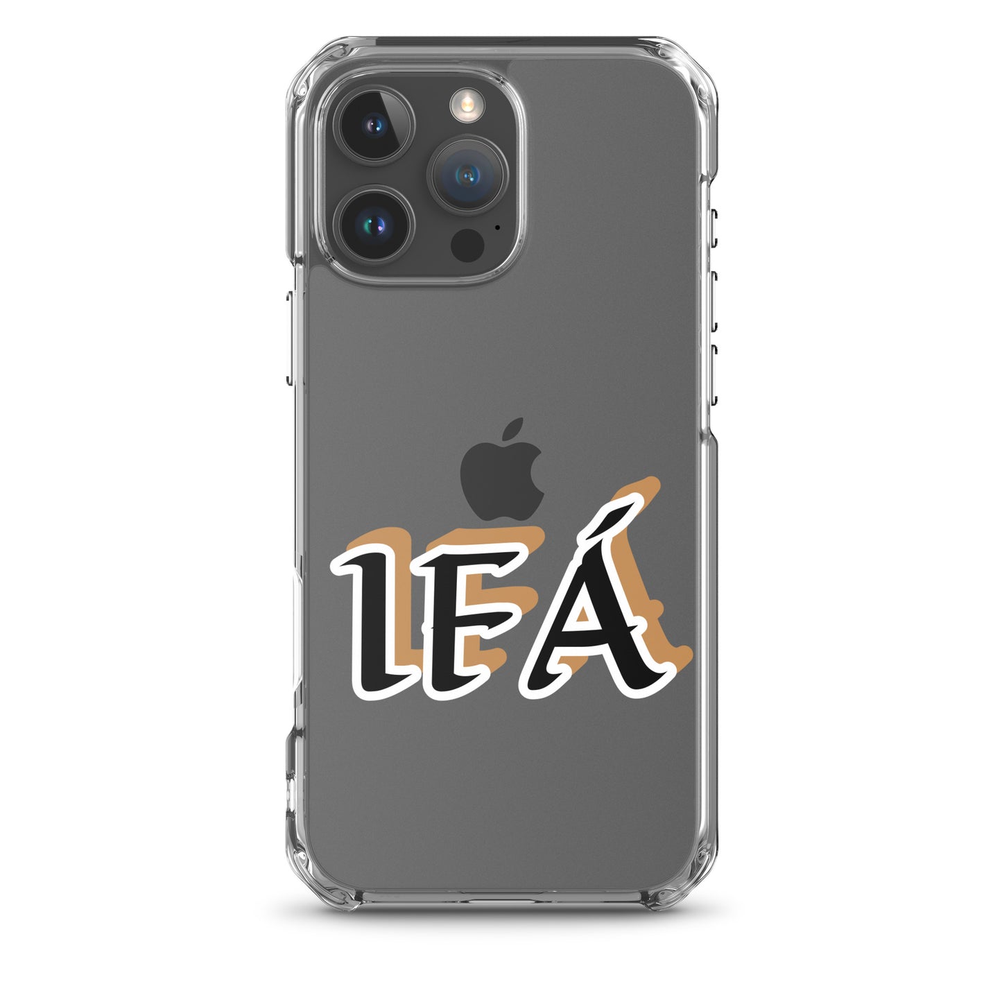 Ifa Black/Gold Clear Case for iPhone®