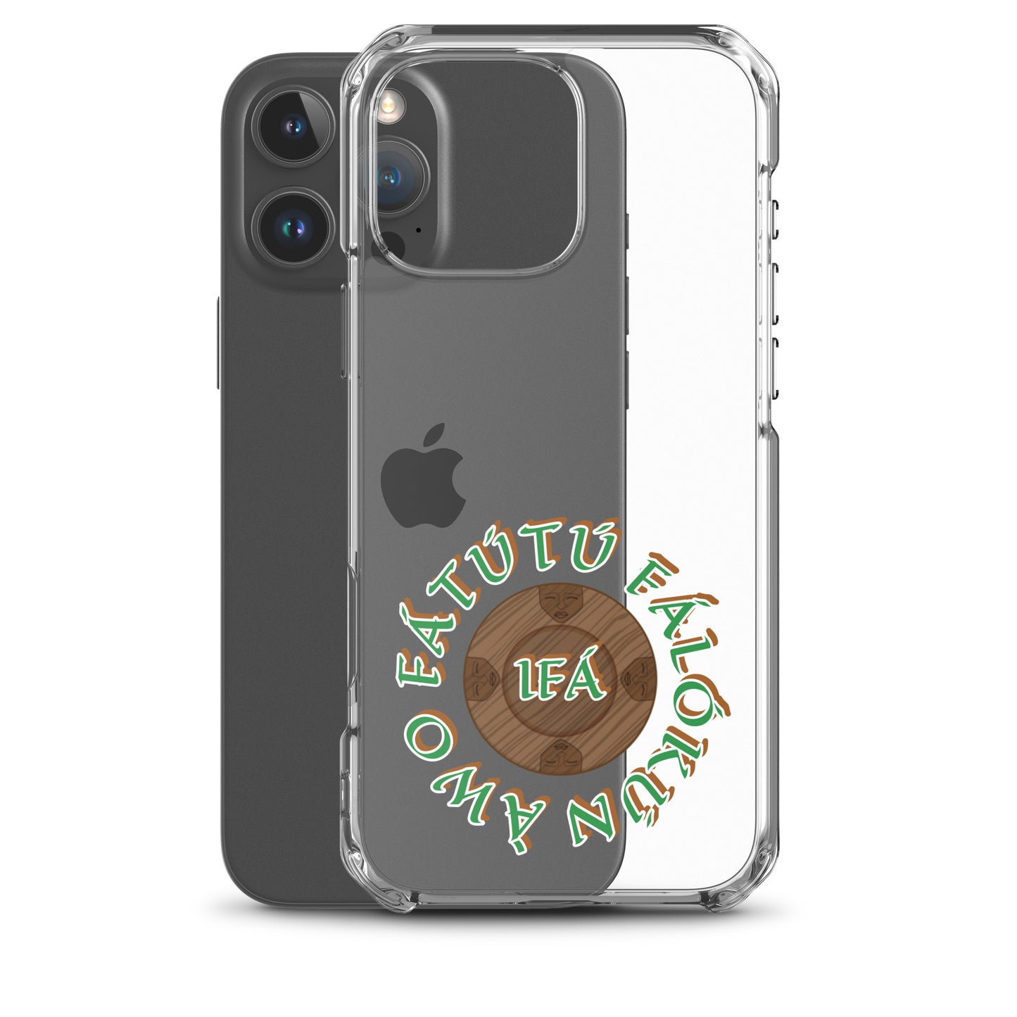 Personalized Egbe Logo 3 Clear Case for iPhone®