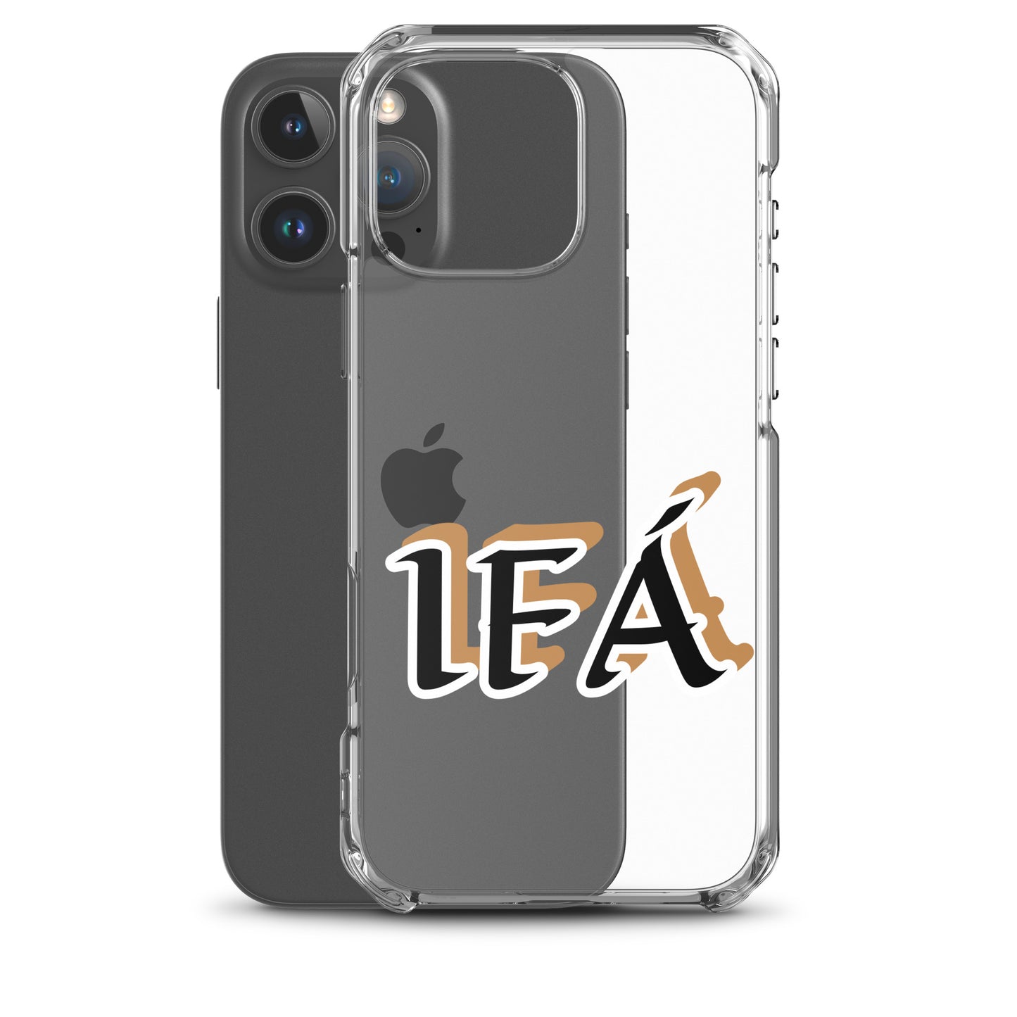 Ifa Black/Gold Clear Case for iPhone®