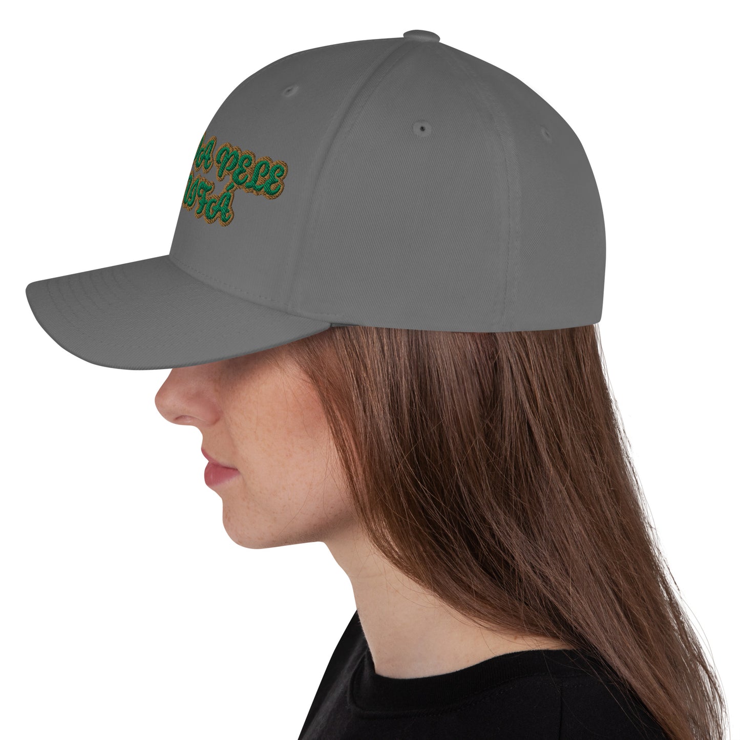 Egbe Iwa Pele Iyanifa Embroidered Flexfit Structured Twill Cap