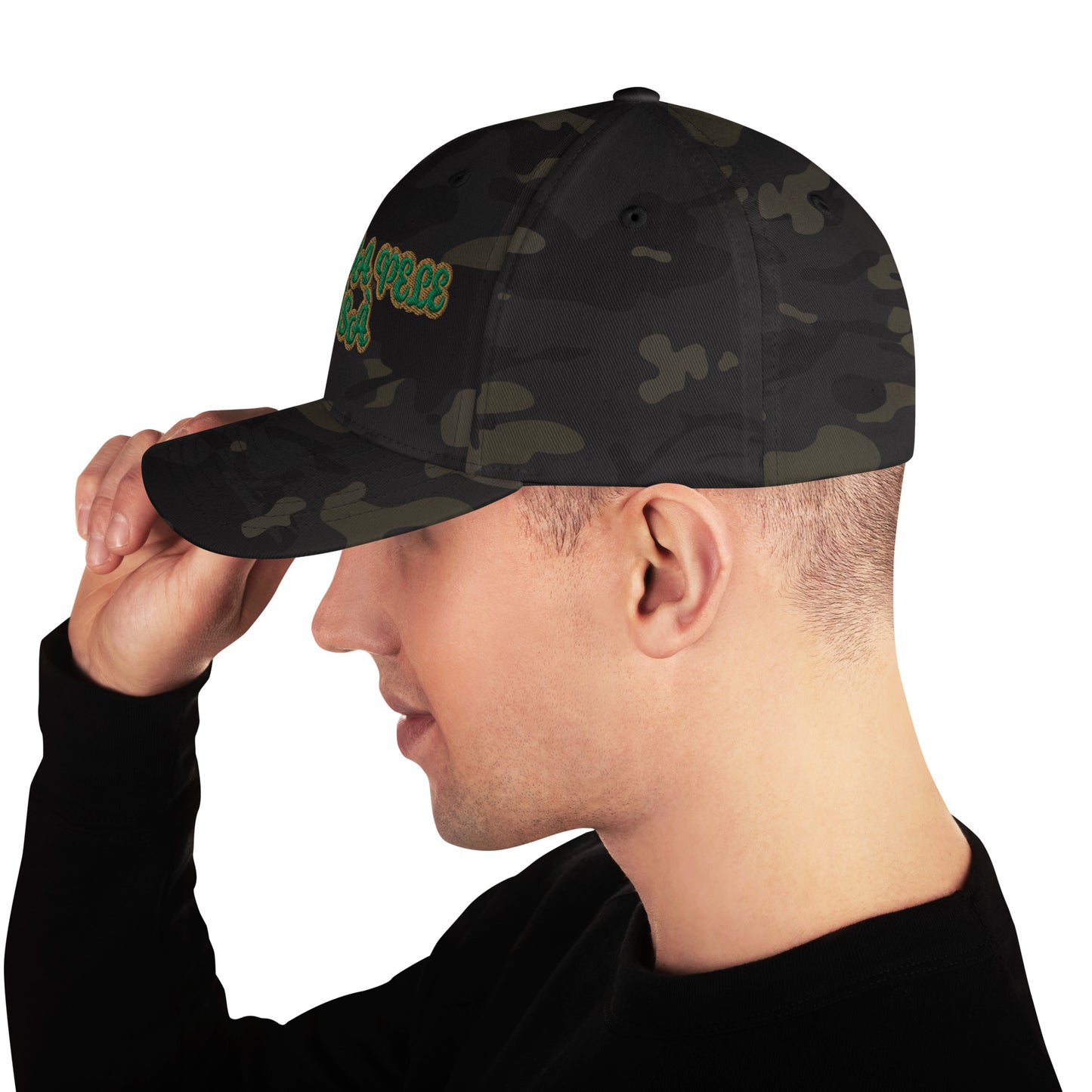 Egbe Iwa Pele ÒRÌSÀ  Embroidered Flexfit Structured Twill Cap