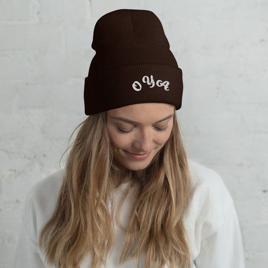 Oya arched Cuffed Beanie