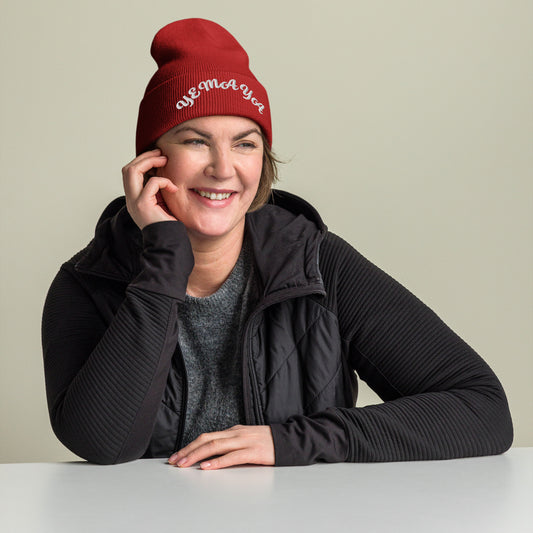 Yemaya arched Cuffed Beanie