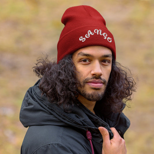 Sangó arched Cuffed Beanie