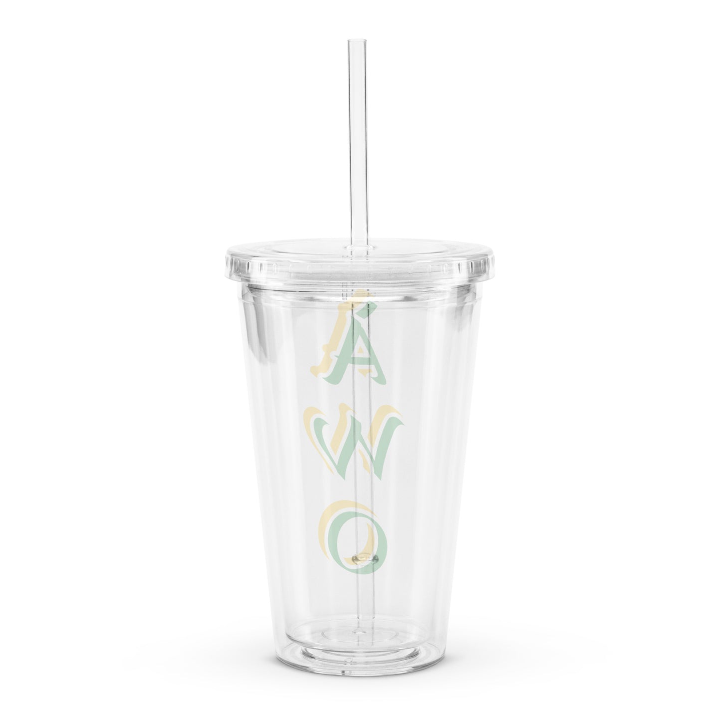 Àwo Lucumi Clear plastic tumbler