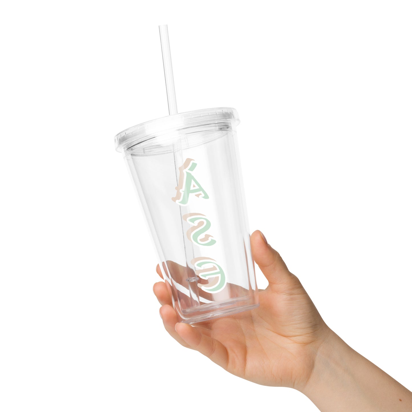 Àse Isese Clear plastic tumbler