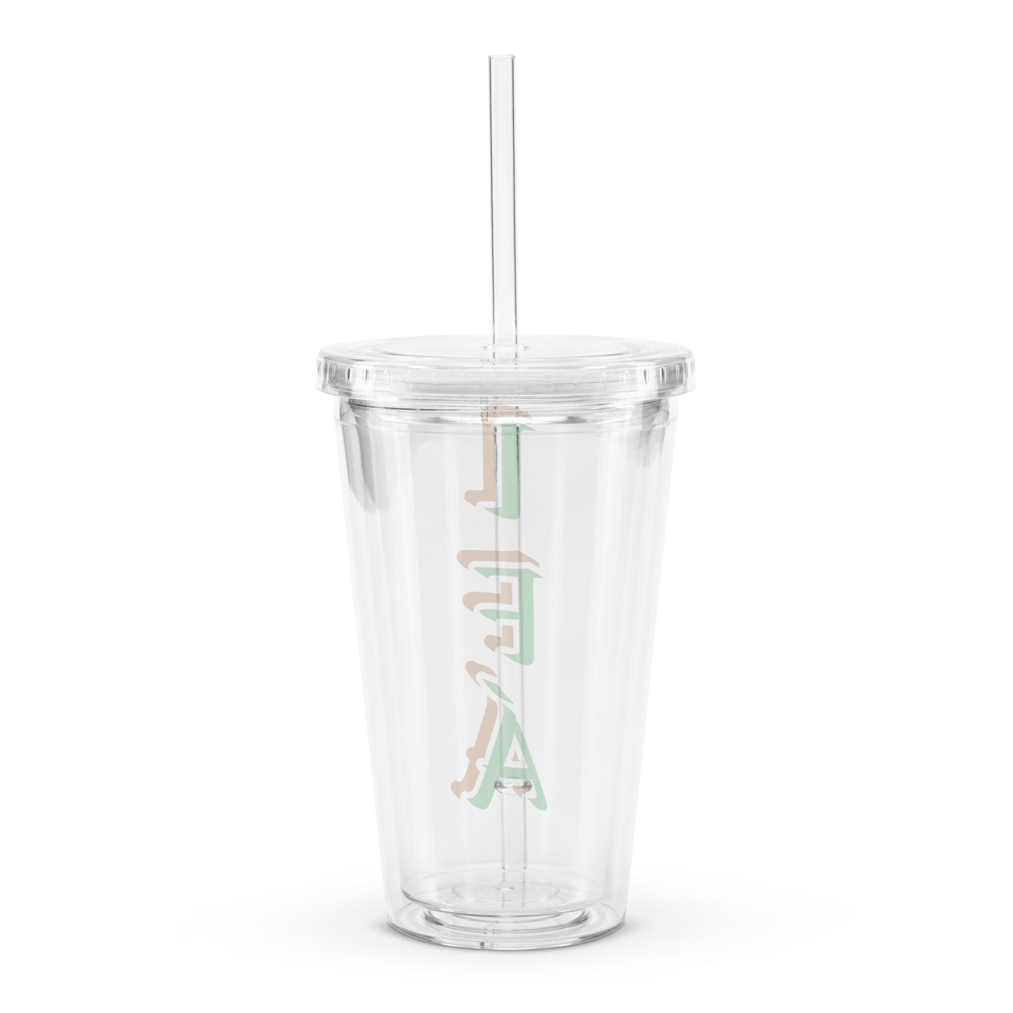 IFÁ Isese Clear plastic tumbler