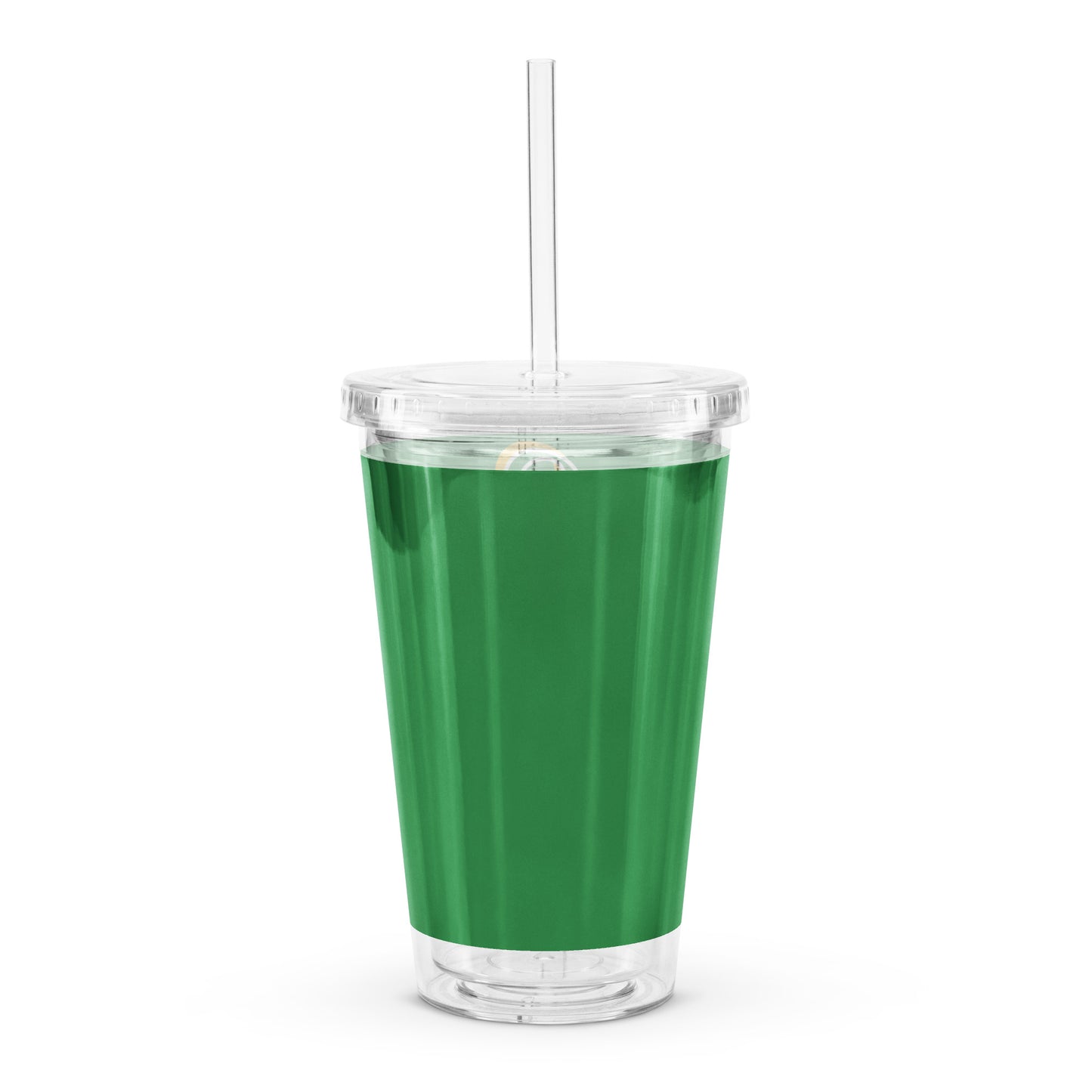 Oluwo Lucumi Green plastic tumbler