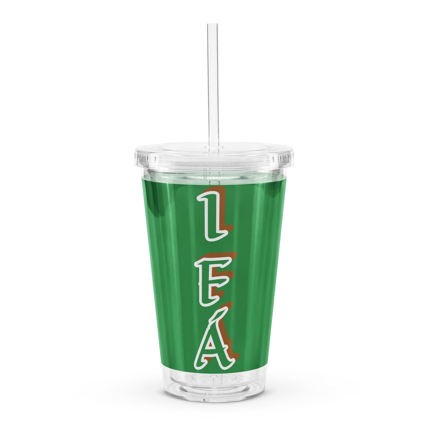 IFÁ Isese Green plastic tumbler