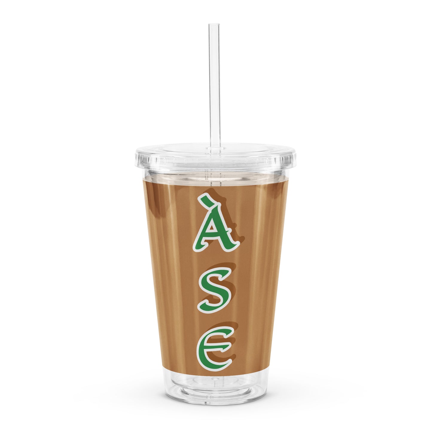 Àse Isese Gold plastic tumbler