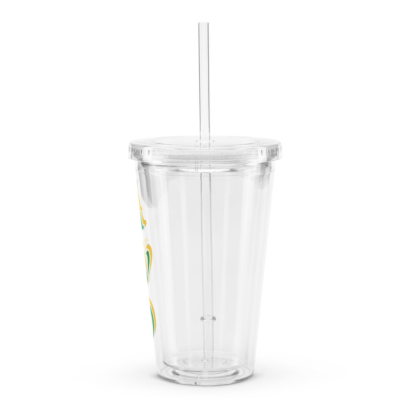 Àwo Lucumi Clear plastic tumbler