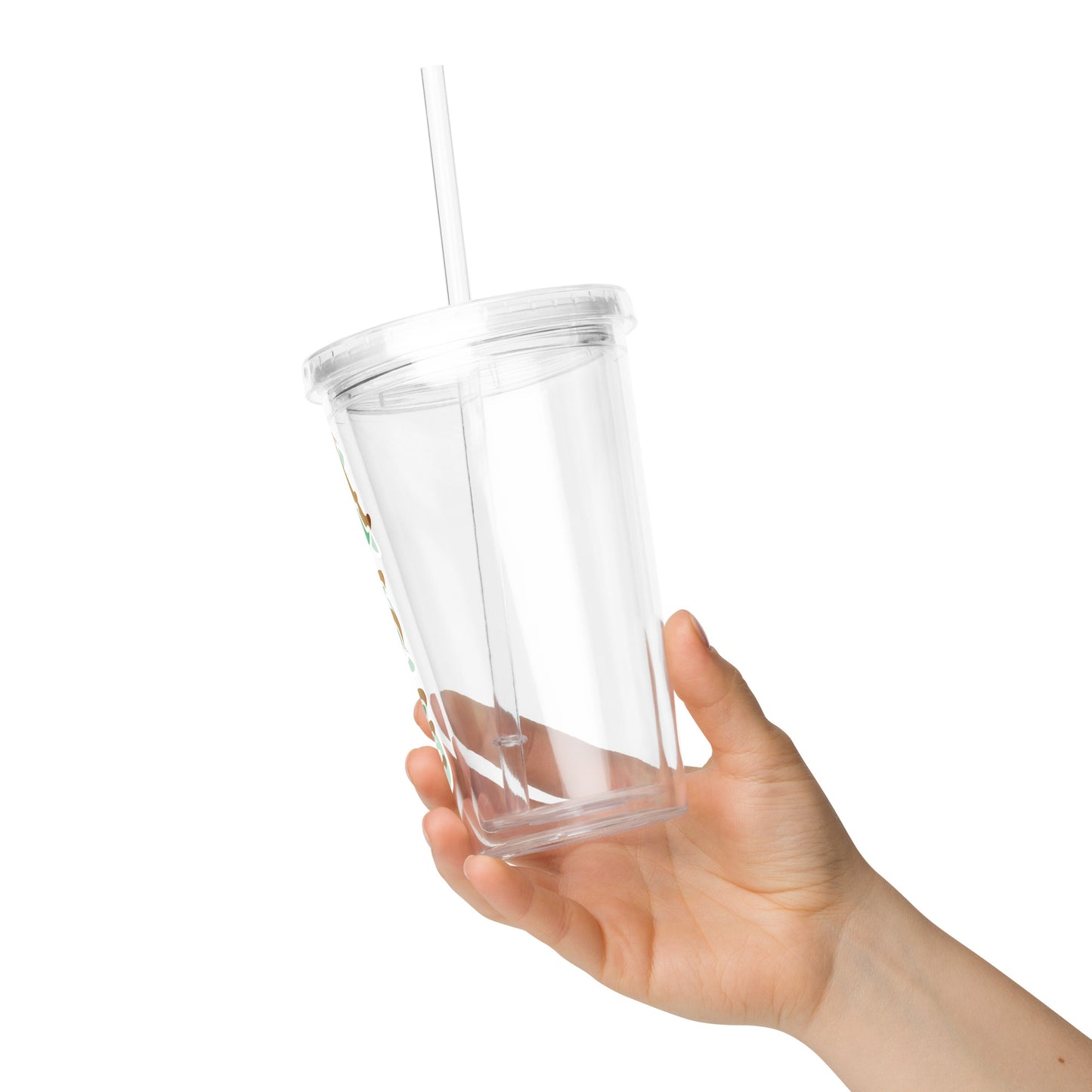 Àse Isese Clear plastic tumbler