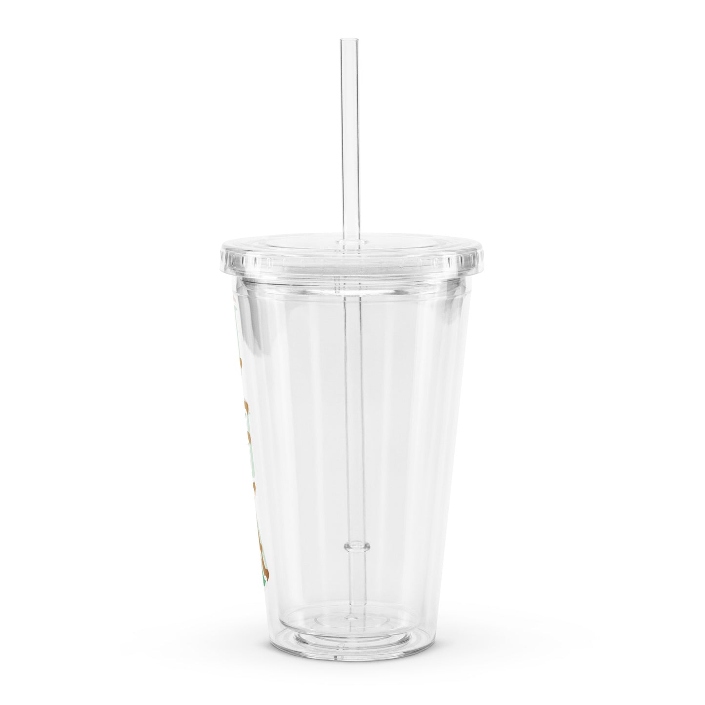 IFÁ Isese Clear plastic tumbler