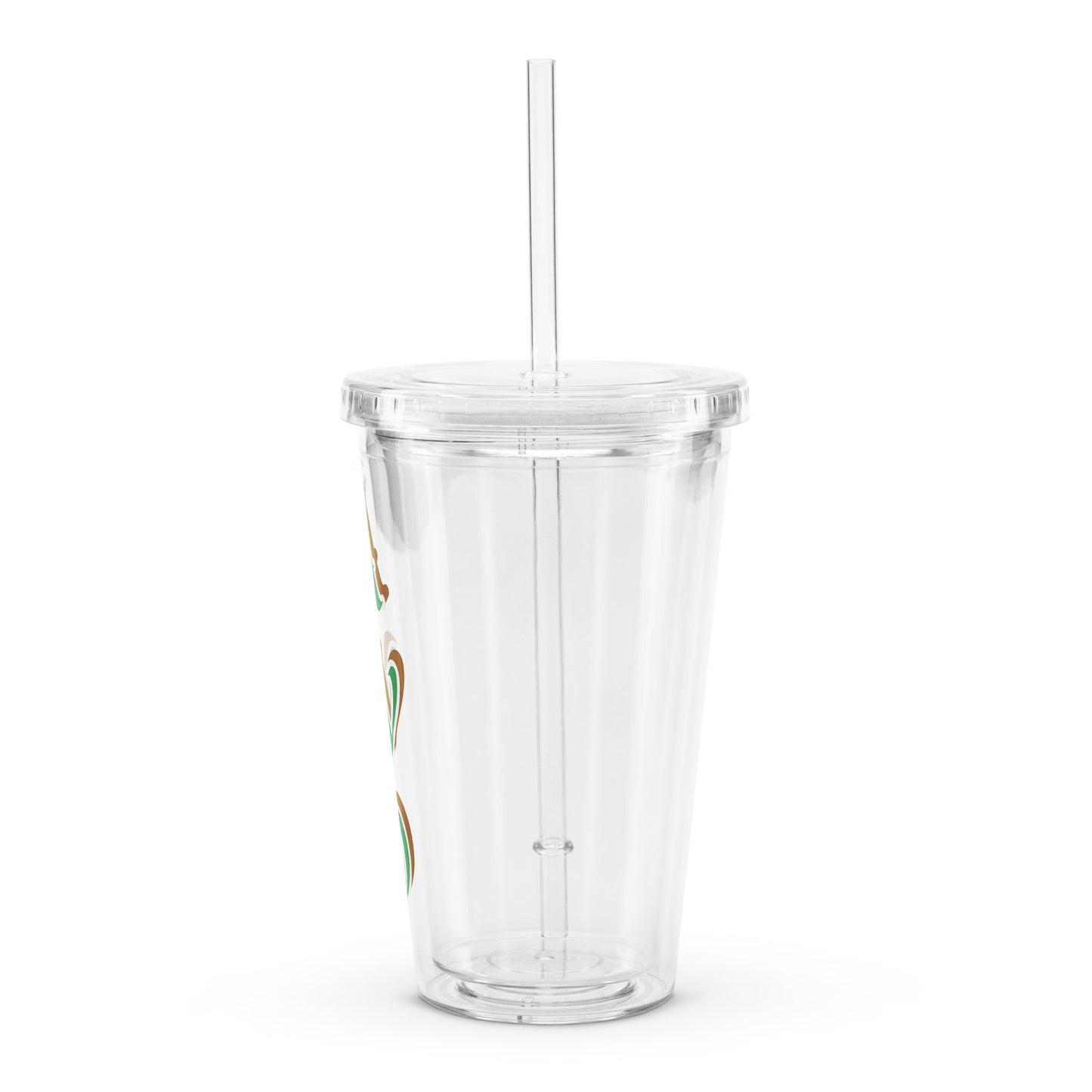 Àwo Isese Clear plastic tumbler