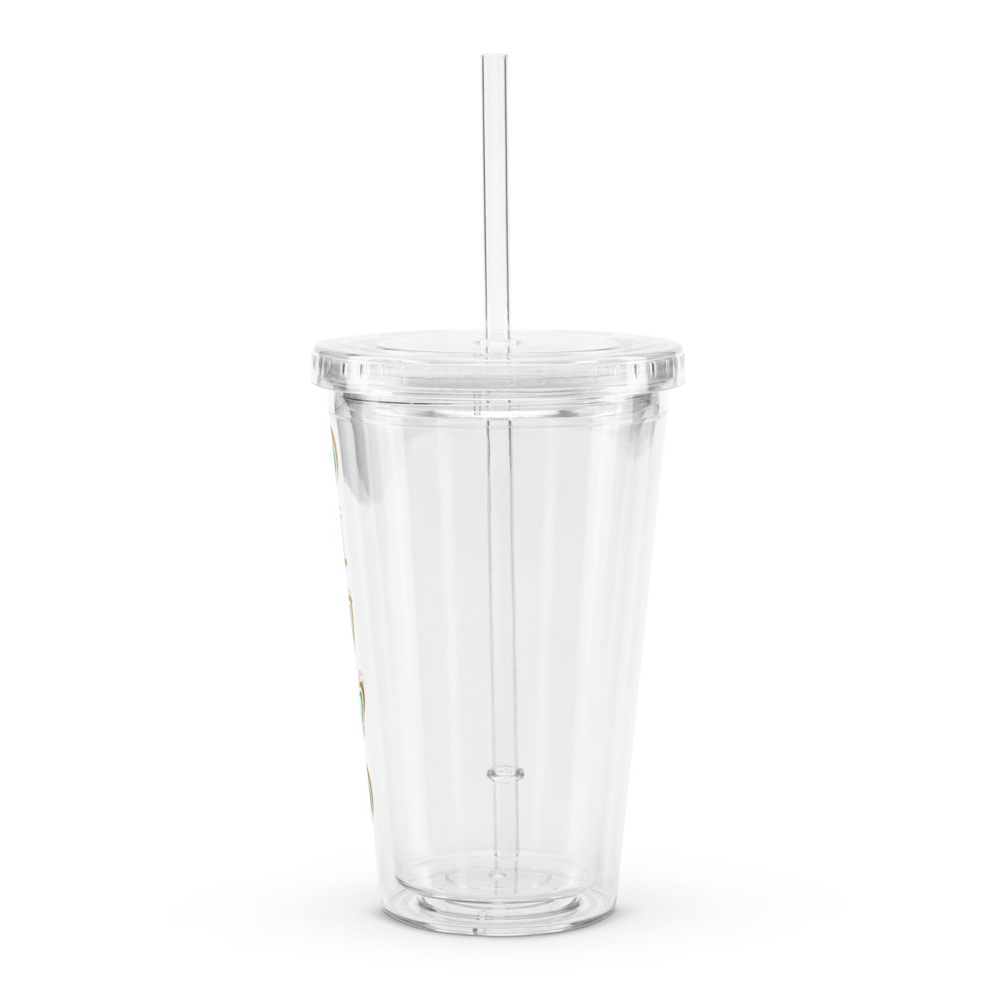 Oluwo Isese Clear plastic tumbler