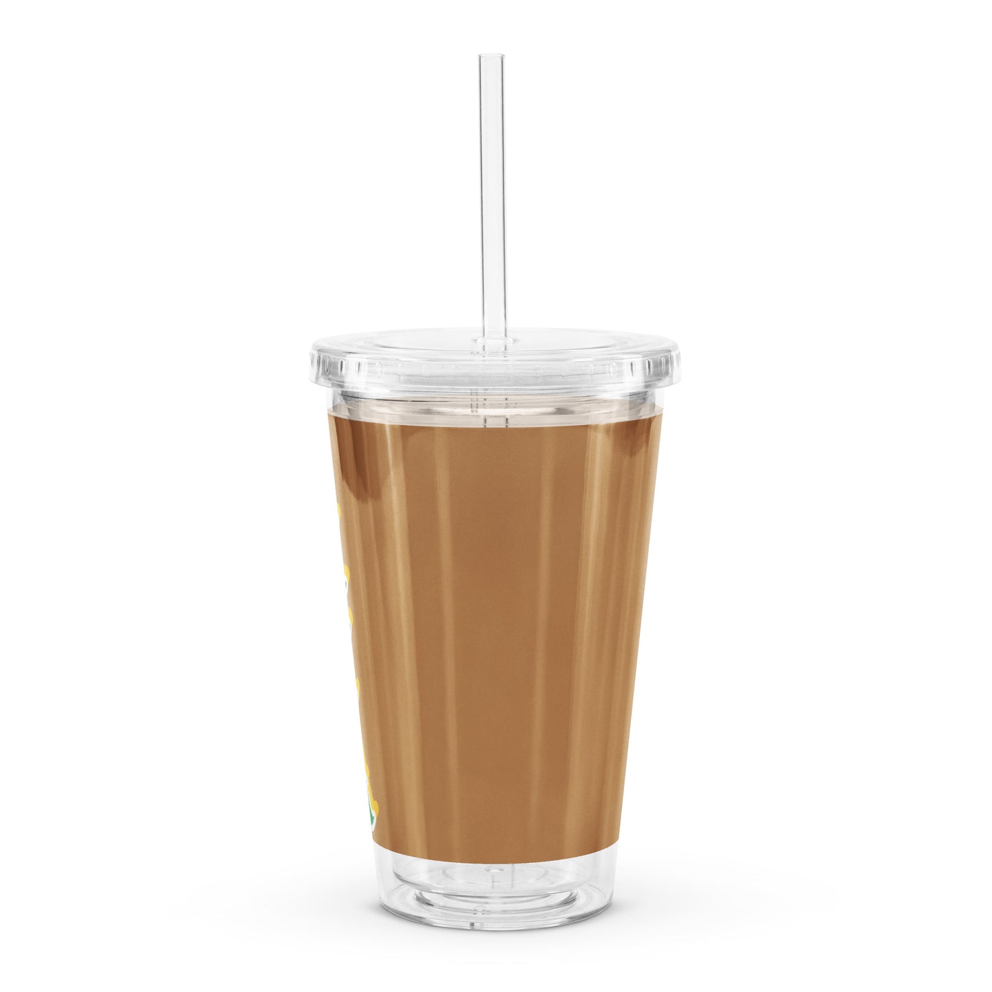 IFÁ Lucumi Gold plastic tumbler