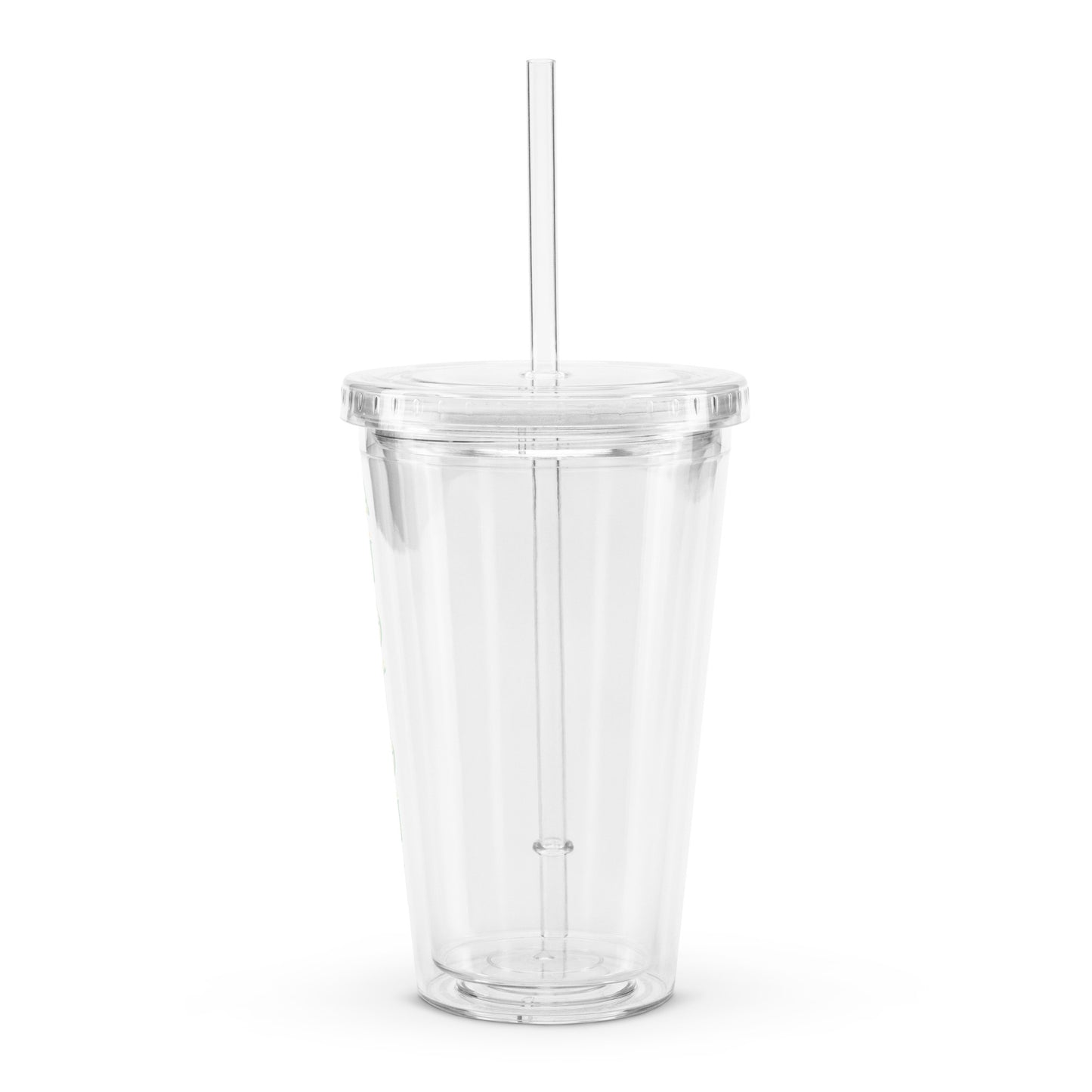 Apetebi Lucumi Clear plastic tumbler