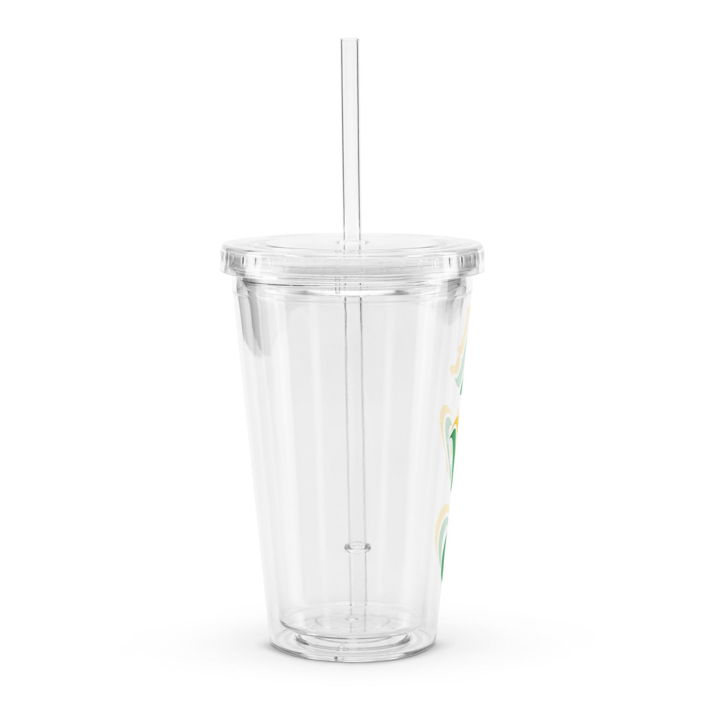 Àwo Lucumi Clear plastic tumbler