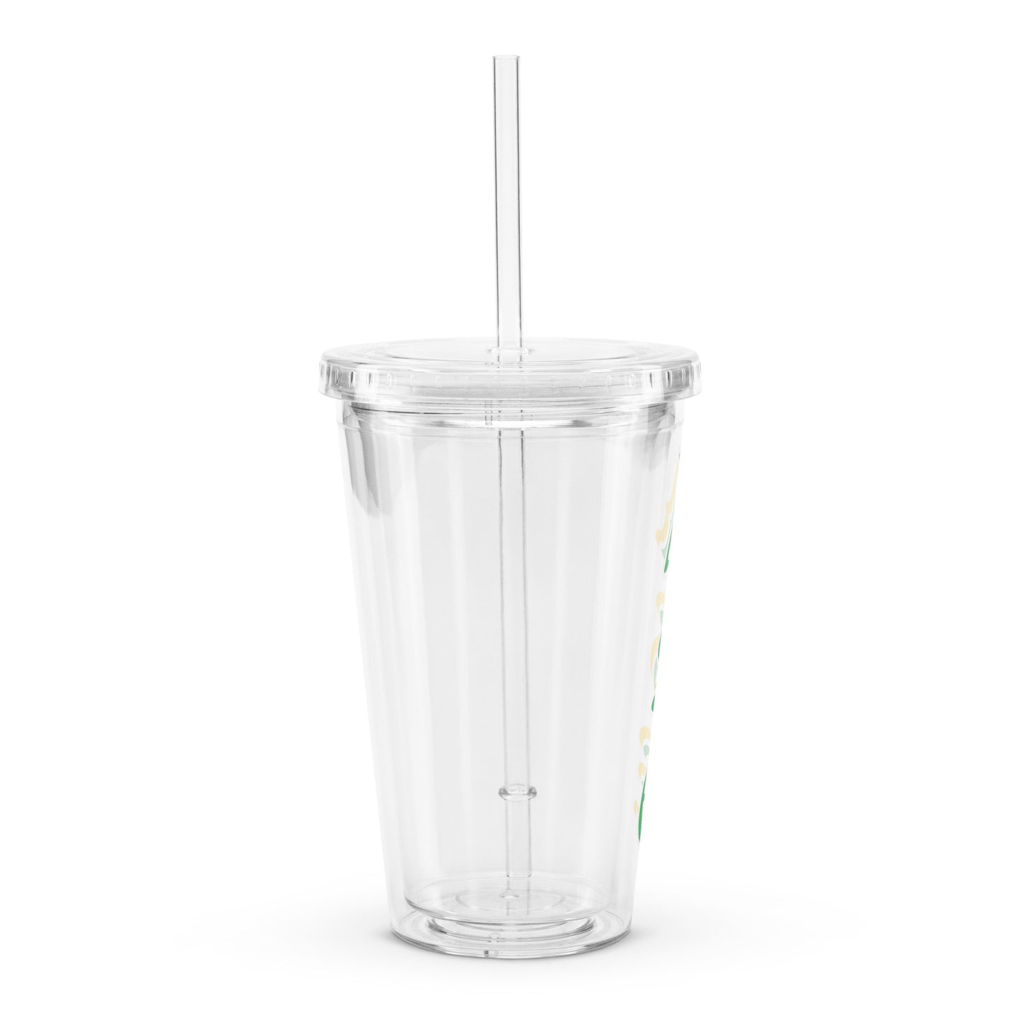 Àse Lucumi Clear plastic tumbler