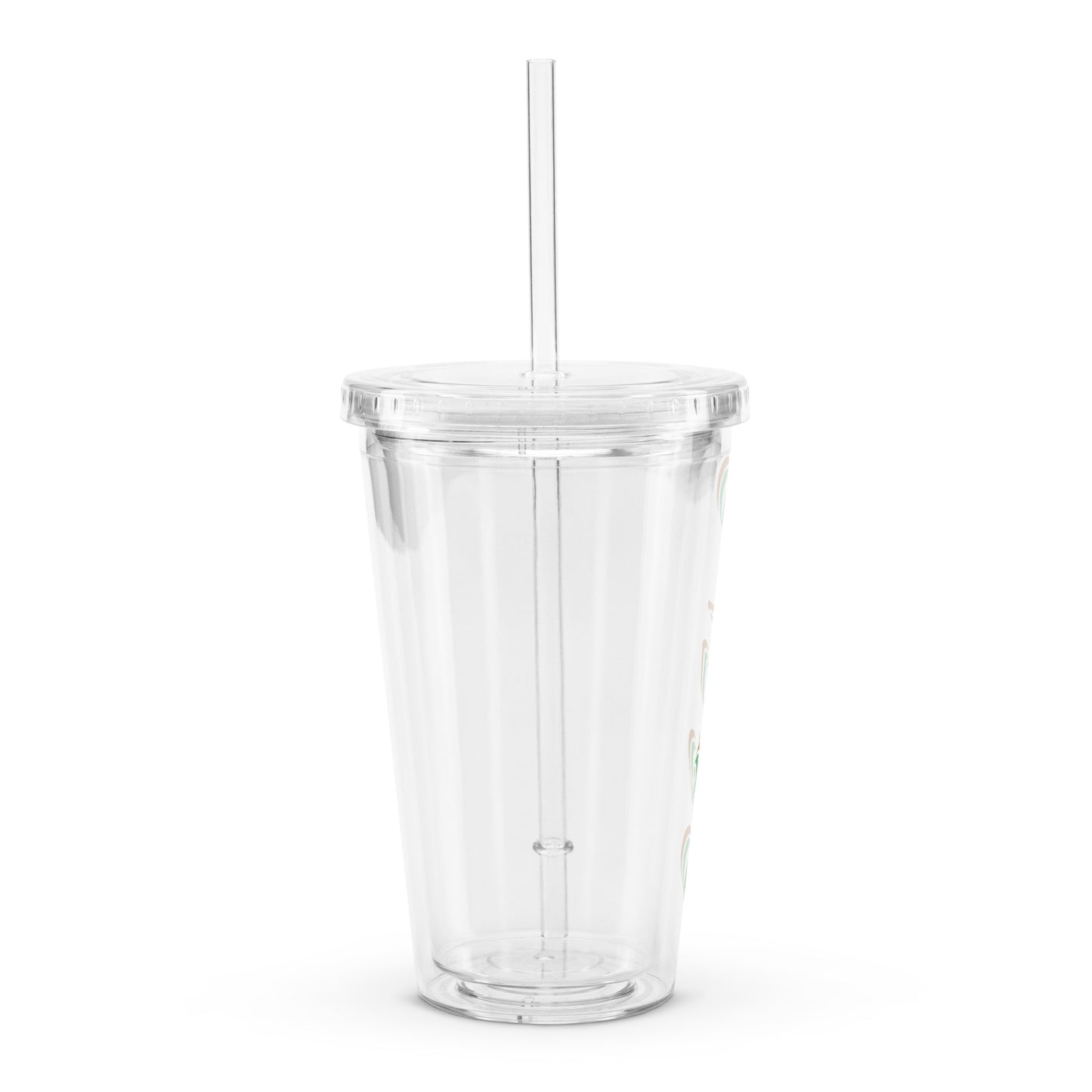 Oluwo Isese Clear plastic tumbler